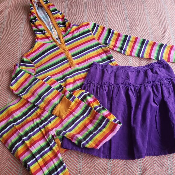 Crazy 8 by Gymboree HUGE 8 pc Mix & Match Girl's Sz XL/4 FUN Polka Dots/Stripes - Picture 6 of 6